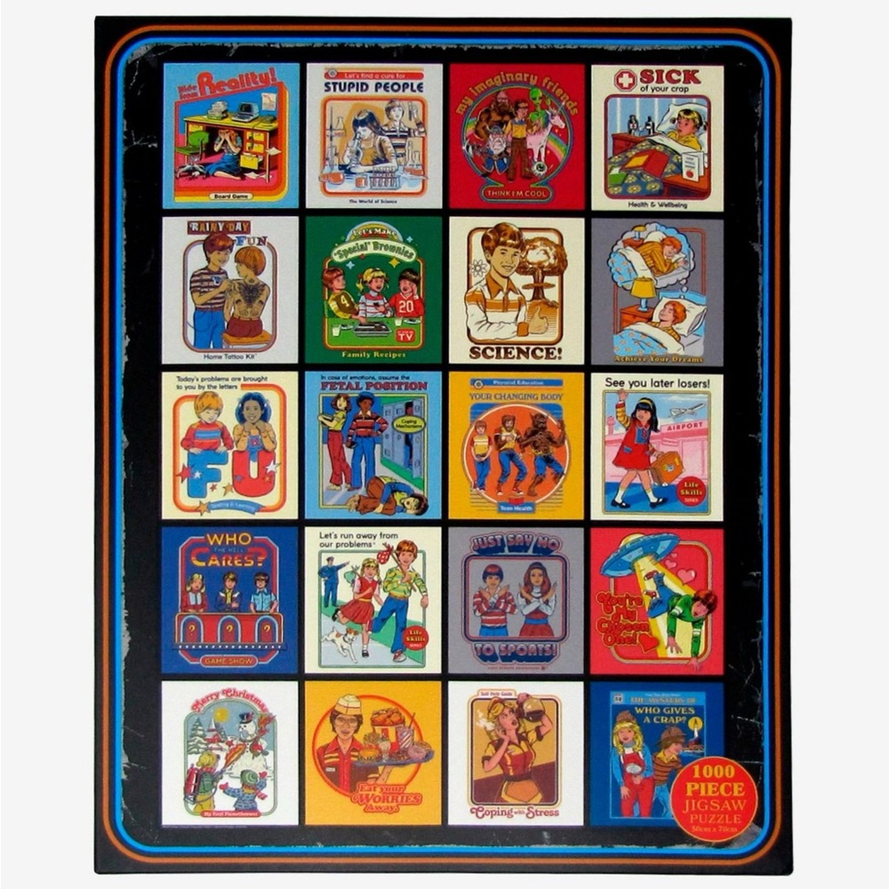 Steven Rhodes Funny Collage Puzzle